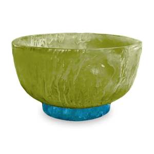 Latest Eco-Friendly White Resin Food Small Bowl Minimalist Design Polished Marble Effect <b>Wedding</b> Food Serving Gifting Decor - Product Image 2
