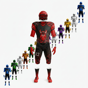 Uniformes de fútbol de poliéster/spandex de alta calidad de un fabricante personalizado que garantizan una durabilidad de élite para el comercio mundial. - Product Image 1