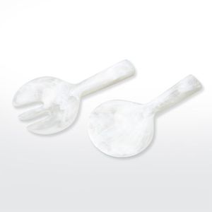 Modern Unique Epoxy Resin Salad Servers <b>Set</b> New Design Handmade Quality Top Styles Resin <b>Dinner</b> Salad Spoon <b>Set</b> for Sale - Product Image 2