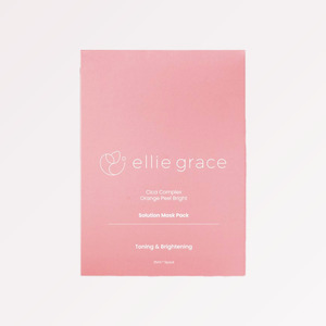 Mascarilla facial coreana K-Beauty Elligrace Eli Solution Mask Calmante y Blanqueadora 350mL 30 Unidades Hecho en Corea - Product Image 5
