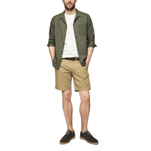 Pantalones Cortos de Golf Clásicos para Hombre, de Lona, Personalizables, Estilo Chino, Resistentes al Viento, Ecológicos, con Bolsillos Laterales, Frente Plano, Transpirables, Tipo Cargo - Product Image 5