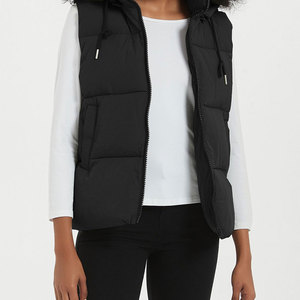 Gilet matelassé doux et confortable pour usage quotidien, veste élégante, gilet matelassé léger et tendance - Product Image 1