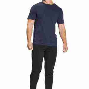 T-shirts personnalisés pour hommes, tendance 2026, séchage rapide, couleurs unies, coupe classique, col rond, jersey pour hommes, pour un usage décontracté - Product Image 5