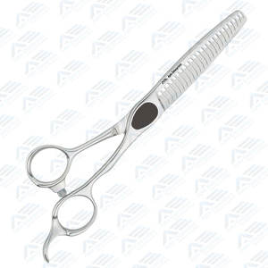 กรรไกรตัดผม24-ฟันแบบมืออาชีพกรรไกรช่างตัดผม15g พร้อมอุปกรณ์เสริมความงาม - Product Image 5