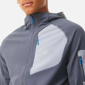 2026 Men's Two Piece Custom <b>Windbreaker</b> Shorts Set Tracksuit Zip-Up Front Logo Casual Autumn Nylon - Product Image 2