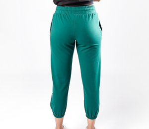 <b>Women's</b> Maroon <b>Harem</b> Jogger With Drawstring Waist Casual Knitted Spandex <b>Pants</b> Autumn Style Full Elastic Waist Solid Fit - Product Image 5