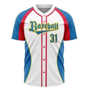 Factory Customized Classic Style Baseball Jerseys & Sports Shirts, Embroidery Available, OEM Service Provided - Product Image 3