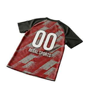Maillots de football imprimés pour le sport, 100 % polyester, sublimation, maillot de football OEM, maillot de football à séchage rapide, hauts de maillots de football - Product Image 6