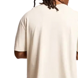 Camiseta de algodón extragrande para hombre, cuello redondo, manga corta, hombros caídos, ajuste relajado, informal, personalizada, al por mayor, jersey, top X1 - Product Image 5