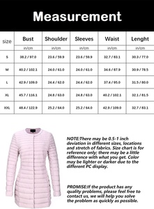เสื้อแจ็คเก็ตผ้าฝ้ายโพลีเอสเตอร์100สำหรับผู้หญิง,เสื้อแจ็คเก็ตแฟชั่น Bubble Puffer Bubble - Product Image 6