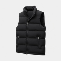Service OEM – Nouvelle veste matelassée légère sans manches pour homme, coupe décontractée, personnalisable, en toile coupe-vent