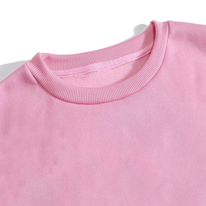 เสื้อสเวตเชิ้ตคอกลมผู้หญิงแบบ OEM ODM ผลิตตามสั่ง ผู้ผลิตเสื้อผ้าแฟชั่นพรีเมียมสำหรับผู้หญิง ขายส่ง รับผลิตแบรนด์ส่วนตัว - Product Image 4
