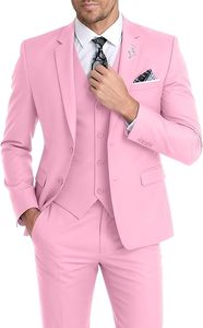Traje de Novio Moderno, Corte Slim Fit, Pantalón y Chaqueta, Diseño de Lujo - Product Image 4