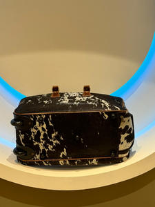 Bolsa de viaje clásica de cuero genuino para hombre con maleta con ruedas, bolsa de fin de semana de gran capacidad - Product Image 5