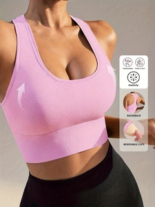 Soutien-gorge de sport confortable pour femme, haut d'entraînement extensible et flexible avec tissu respirant pour l'exercice, la gym, l'entraînement et le quotidien - Product Image 5