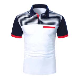 Chemise en molleton pour homme de haute qualité, personnalisée, avec logo imprimé numériquement sur le devant, manches courtes, boutons, style décontracté, service OEM - Product Image 3