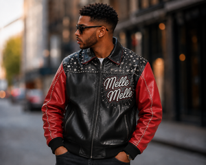 Men’s Premium Genuine Leather Jacket Manufacturer Wholesale Custom Jacket Men’s Genuine Leather Biker Jacket Wholesale - Product Image 2