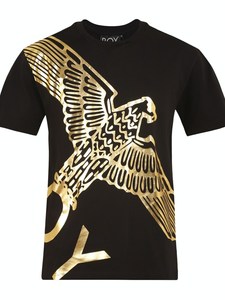 เสื้อยืดผู้ชายขายส่งจากอินเดีย ผ้าฝ้าย 180 แกรม พิมพ์ลายกราฟิกด้วยระบบ DTG  รับทำตามแบบ  ปักโลโก้ ป้ายแบรนด์ - Product Image 2