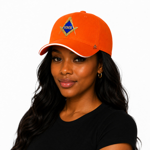 Casquette de baseball personnalisable, respirante et imperméable, pour la fraternité et la sororité, vêtements maçonniques grecs, insignes maçonniques, tenue maçonnique. - Product Image 4
