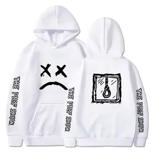 Custom Oversized Graphic Hoodie Womens <b>Skeleton</b> Rose Print Heavyweight Fleece Pullover Sweatshirt Y2K Vintage Streetwear Hoodies - Product Image 3
