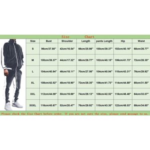 Conjunto Deportivo para Hombre, Chaqueta Deportiva y Pantalones a Juego, Ropa Deportiva para Gimnasio, Running, Entrenamiento, Ejercicio, Fitness, Actividades al Aire Libre, Venta al Por Mayor - Product Image 4