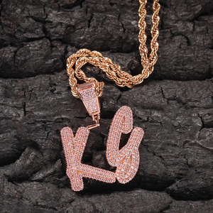 RB Gems High Quality 925 Sterling <b>Silver</b> Fine Jewelry Custom Hip Hop Design Brilliant Cut Lab Grown Diamond Pendant Charm - Product Image 1