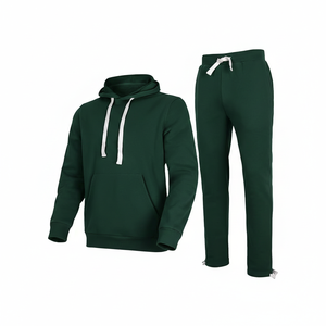 Ensemble de survêtement pour homme, 2 pièces, tenue de sport décontractée pour le printemps, avec pantalon, vêtements de sport élégants pour homme - Product Image 1