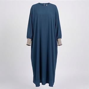 Vestido Nida Modesto para Mujeres Musulmanas, Ropa Islámica para Fiestas Eid, Precio de Fábrica al por Mayor, Calidad de Exportación, Estilo Abaya, Ropa de Oración - Product Image 1