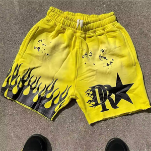 Pantalones Cortos de Lona de Algodón de Alta Calidad, Personalizados con Marca, Ligeros, Estilo Urbano para Hombre - Product Image 2