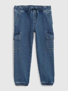 Pantalon de jogging en denim de style premium Vornex Industry pour l'extérieur, avec plusieurs poches, coupe confortable, denim respirant en coton mélangé - Product Image 3