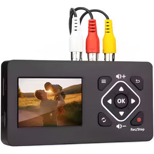 Carte de capture audio-vidéo 1080P avec entrée HDMI AV RCA S-Video, convertisseur numérique USB pour magnétophones VHS, caméscopes et jeux vidéo - Product Image 1