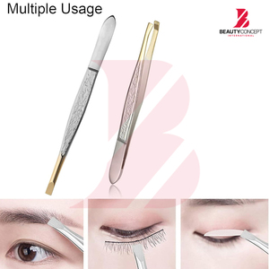 Pinzas para Cejas de Acero Inoxidable de Alta Calidad con Diseño Ergonómico, Mango Antideslizante y Rendimiento Duradero, Servicio OEM ODM - Product Image 3