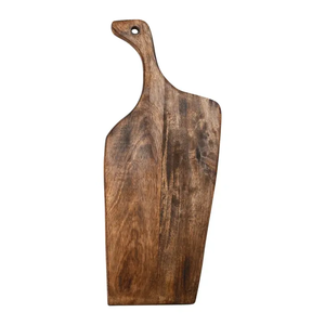 Planche à découper artisanale en bois de manguier, 2 cm d'épaisseur, robuste et élégante, idéale pour la maison, l'hôtel, le restaurant, parfaite pour un usage quotidien - Product Image 2