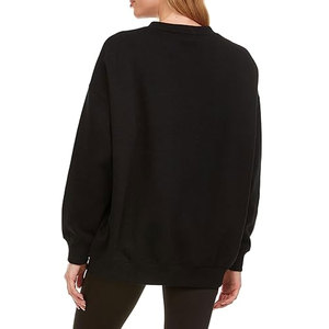 เสื้อสเวตเตอร์สำหรับผู้หญิง เสื้อสเวตเตอร์คอกลมผ้าฟลีซ เสื้อสเวตเตอร์แขนยาว ลำลอง สบาย ใส่สบาย ทรงหลวม ใส่ได้ทุกวัน นุ่ม อบอุ่น - Product Image 5