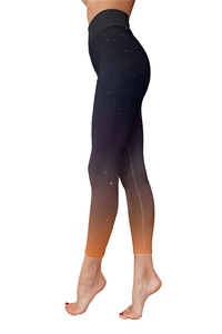 High Abrasion Resistance Faded Spandex Polyester Yoga Printed Ankle-Length <b>Leggings</b> Pant Women Quick Dry Breathable Anti-static - Product Image 6