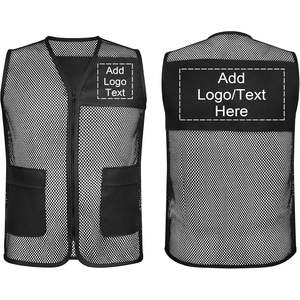 2025เสื้อตาข่ายผ้าถักสำหรับผู้ใหญ่เครื่องแบบอาสาสมัครสำหรับซูเปอร์มาร์เก็ตพนักงานผ้าใบโพลีเอสเตอร์ - Product Image 3