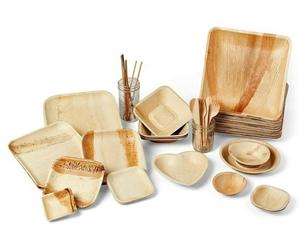 Assiettes écologiques de haute qualité, vaisselle jetable biodégradable pour l'exportation mondiale en gros - Product Image 5