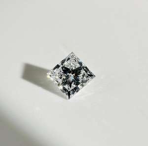 Diamante Suelto de Corte Princesa, Cultivado en Laboratorio, Color E, Claridad VS1, Corte Brillante Cuadrado, de 1 a 3 Quilates, CVD, Regalo de Aniversario - Product Image 1