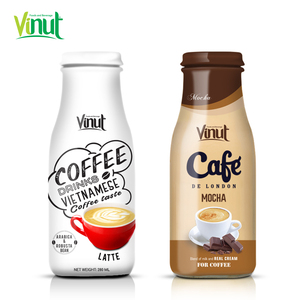 Boîte VINUT de 280ml (étamé), échantillon gratuit, boisson au café vietnamien Latte, répertoire des fabricants meilleurs produits emballés - Product Image 1