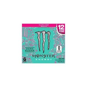 Boisson énergétique avancée Monster Ultra Vice Guava : Puissance et fraîcheur longue durée - Product Image 1