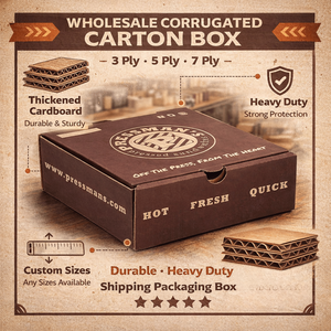 Caja de Cartón Corrugado al por Mayor, 3, 5 y 7 Capas, Cartón Grueso para Envío y Embalaje, Resistente, de Alta Resistencia, Tamaños Personalizados - Product Image 6