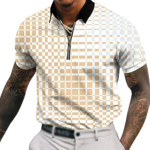 Camisa Polo Casual de Verano para Hombre, Corte Slim, Algodón Premium, Transpirable, Cómoda, Ligera, Manga Corta, Corte Clásico, Elegante - Product Image 4