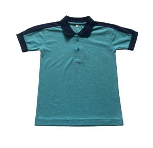 เสื้อโปโลผู้ชายผ้าฝ้ายแท้ ระบายอากาศดี สีสันตัดกัน เหมาะสำหรับใส่ในฤดูร้อน - Product Image 5