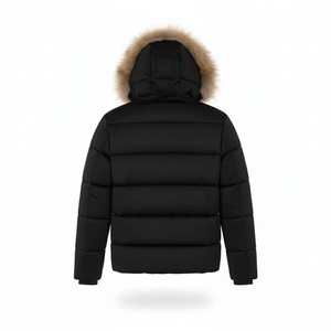 New Design Wholesale High Quality Keep Warm Winter North-Face Canvas Front Logo Hooded Puffer <b>Jackets</b> Quick Dry Breathable <b>Men</b> - Product Image 2