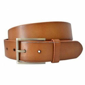 Cinturones para hombres 100% Cinturón casual de cuero de vaca con elegante aleación de zinc pin hebilla cinturón de vestir - Product Image 1