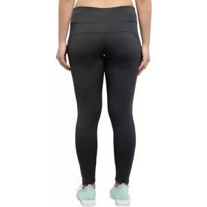 Pantalones Deportivos de Algodón Tejido para Mujer, Leggings de Yoga sin Costuras con Efecto Push-Up, Venta al Por Mayor - Product Image 3