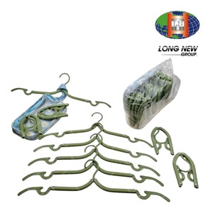 Custom Lightweight Travel Garment <b>Hangers</b> with Foldable <b>Space</b>-<b>Saving</b> Design - Product Image 2