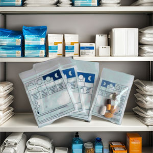 Bolsa con Cierre de LDPE de Grado Médico, Impresa Personalizada, para Dispensación de Medicamentos en Farmacias, Hospitales, Clínicas y Uso Médico - Product Image 1