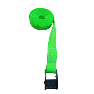Correa de Amarre con Hebilla de Leva de 25 mm, 300 kg, 4 m, Hebilla de Acero con Certificación CE, Sin Gancho, para Motocicleta y Sujeción de Carga Ligera - Product Image 1