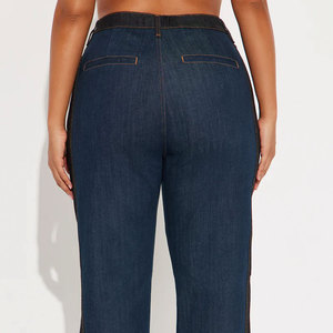 Nuevos Jeans Rectos de Verano para Mujer, Transpirables, Impermeables, Ecológicos, con Bolsillo, Servicio OEM, Personalizados - Product Image 4